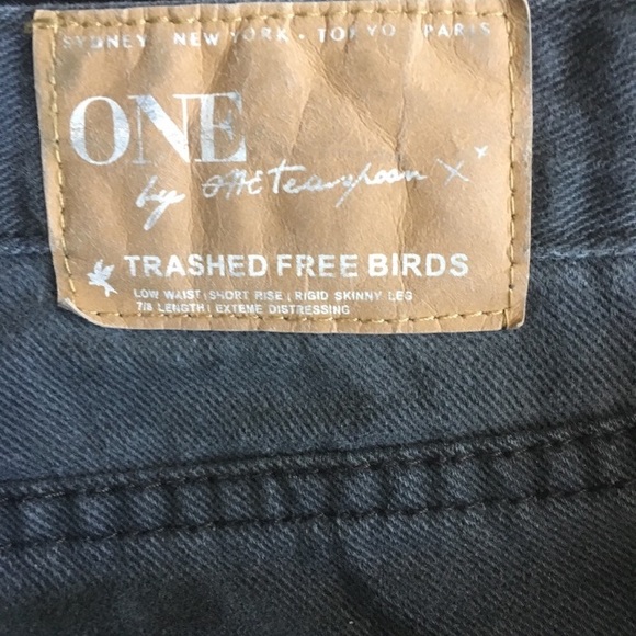 One teaspoon distressed freebird jeans black - Picture 6 of 6